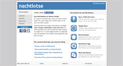 Desktop Screenshot of nachtlotse.de